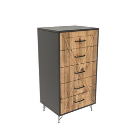 Hanah Home Cómoda Planet Antracita y Roble
